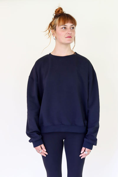 Sweatshirt schwarz