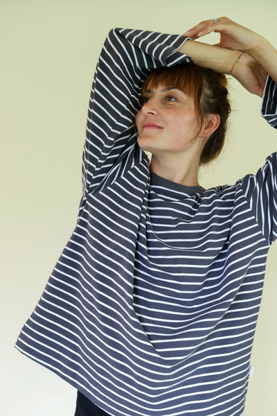Longsleeve gestreift